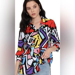 Colorful Button Down Shirt
